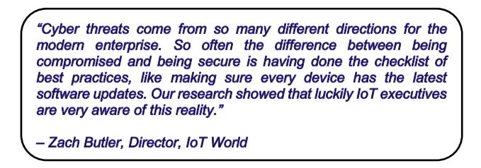 quote Zach Butler IoT World