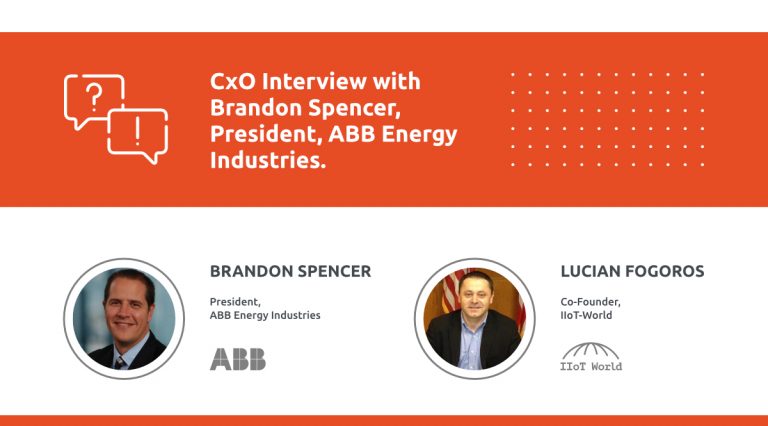 CxO Interview with Brandon Spencer, President, ABB Energy Industries