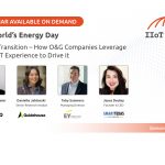Energy Transition – How O&G Companies Leverage Their IIoT Experience to Drive it