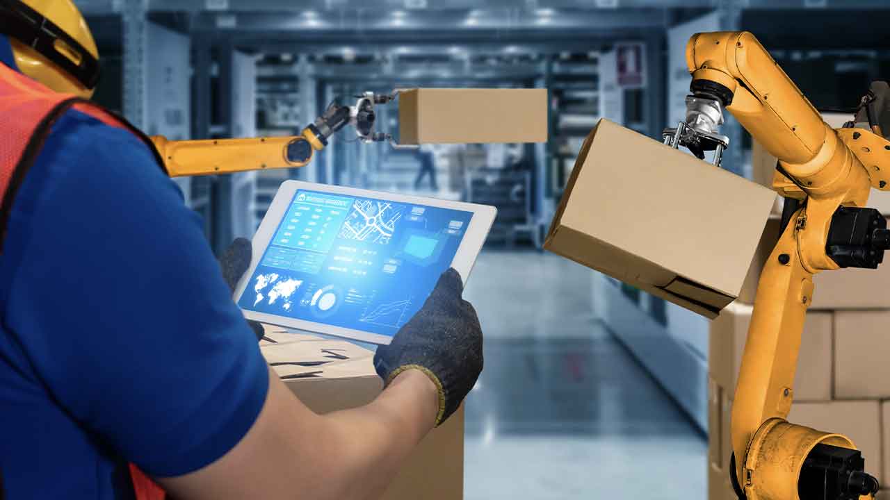 Minimizing lost time and equipment in manufacturing with real-time asset tracking
