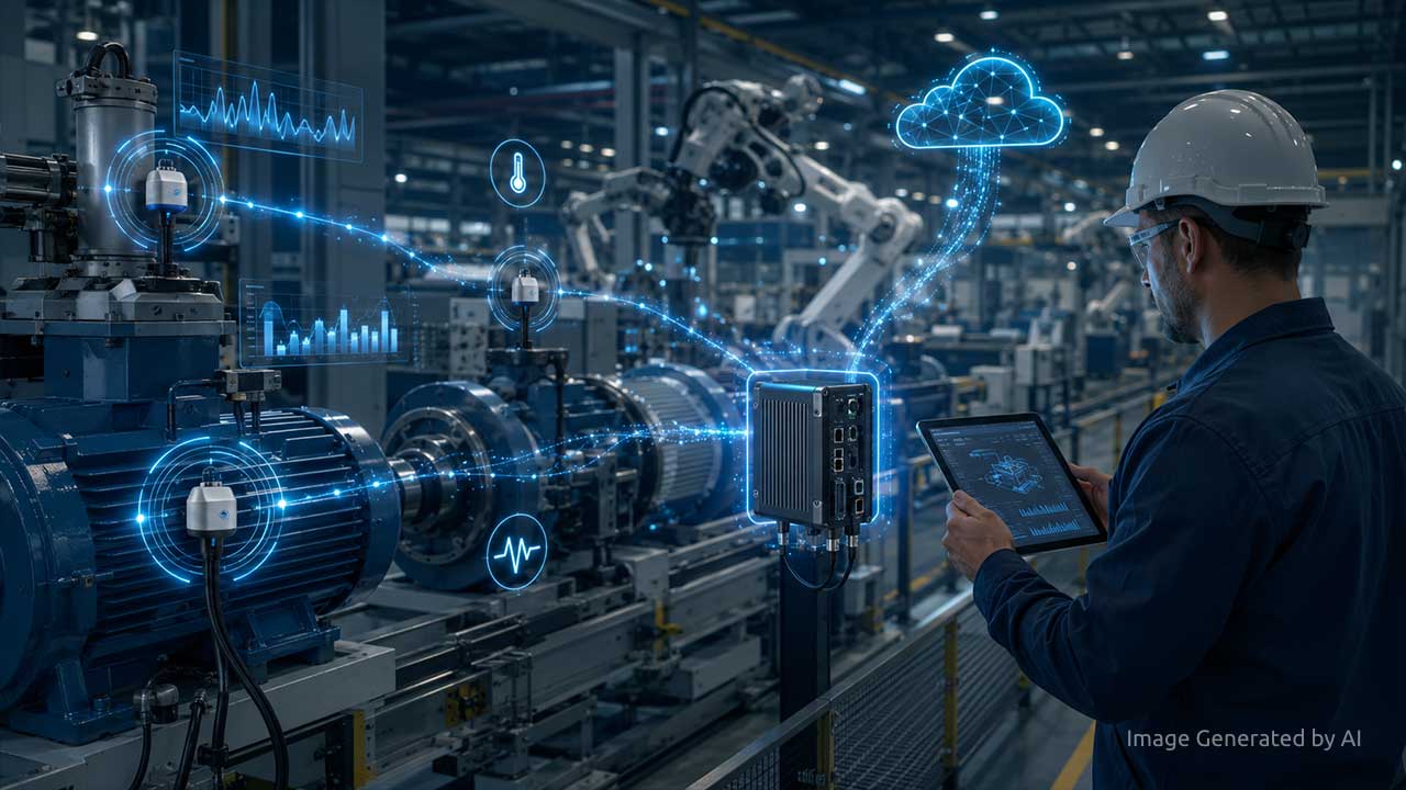 Where to Put Intelligence: Edge AI for Factory Maintenance