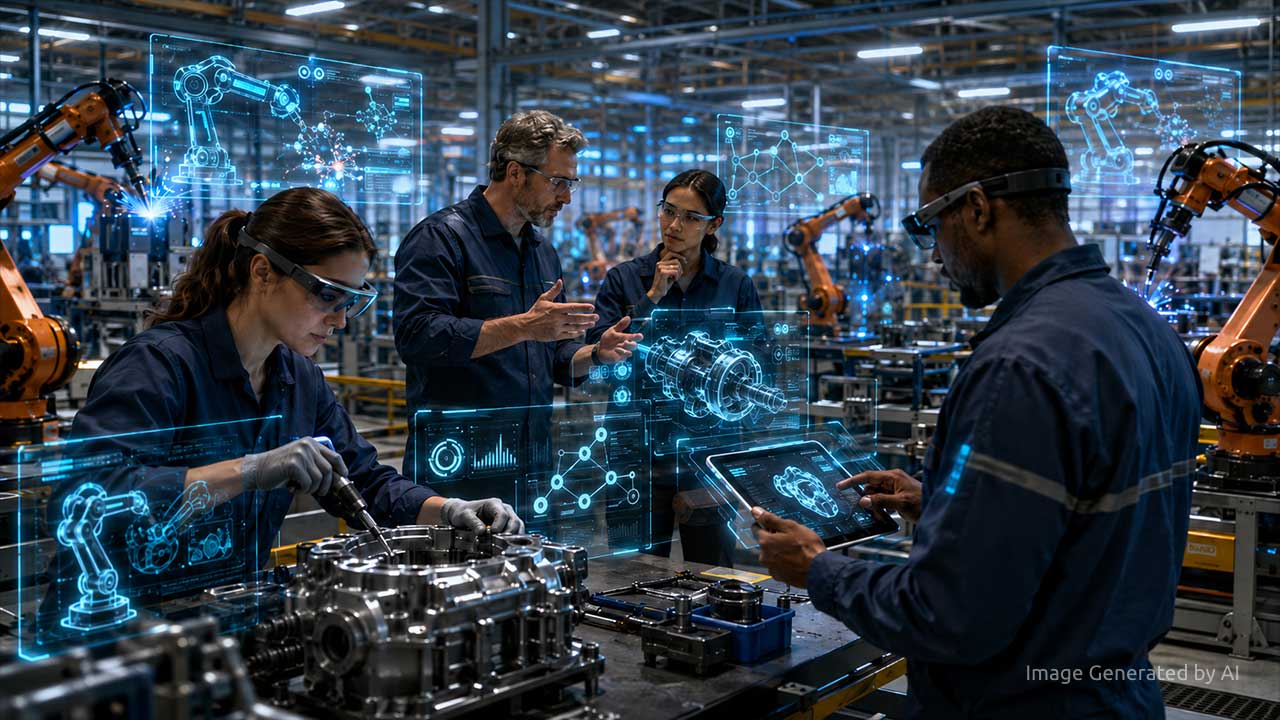 How AI Improves the Work Robots Cannot Automate