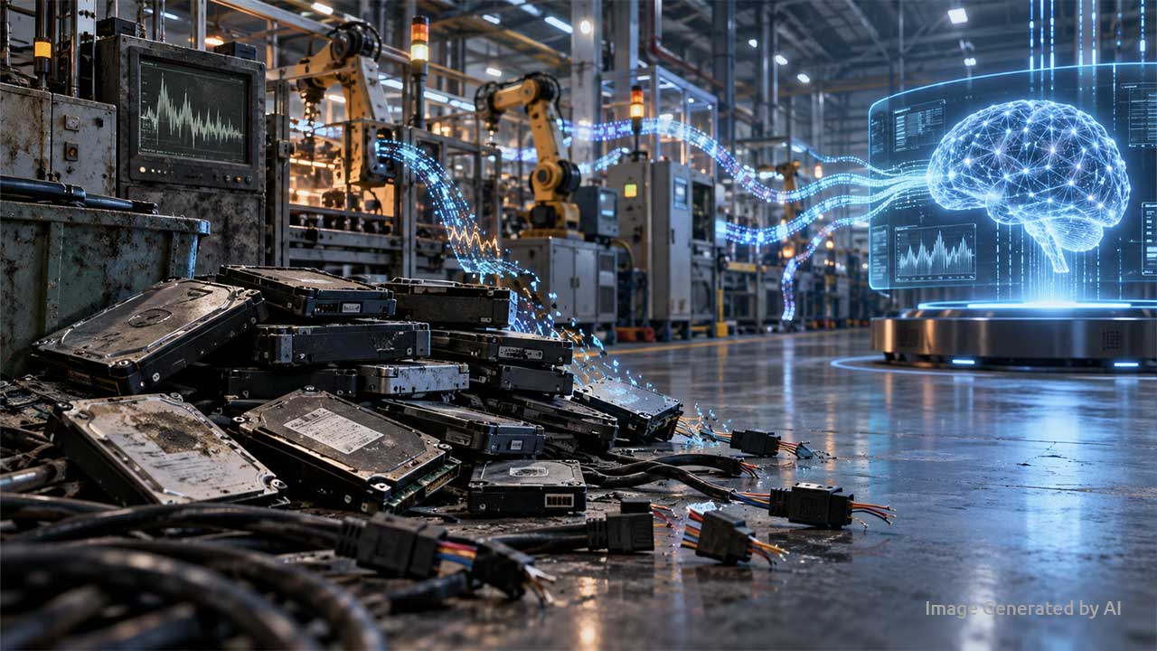 Factories Threw Away the Data AI Needs Now