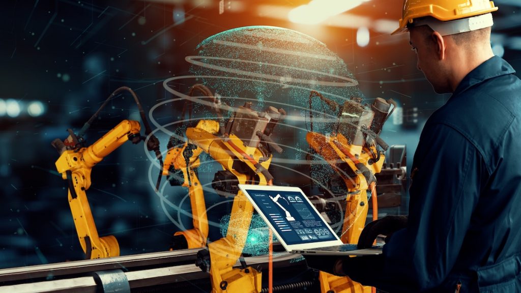 Foundation for Autonomous Manufacturing: All-In-One Automation Architecture to Create Robust Artificial Intelligence
